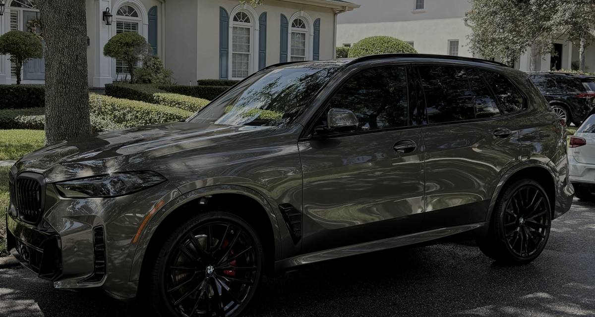 Ceramic coated BMW X5 in Tampa